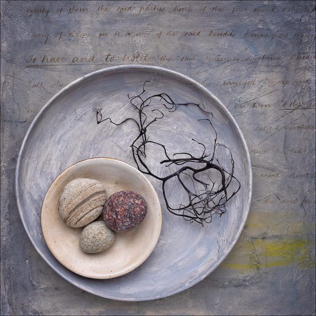 Still Life With Stones And Seaweed - Stan Farrow